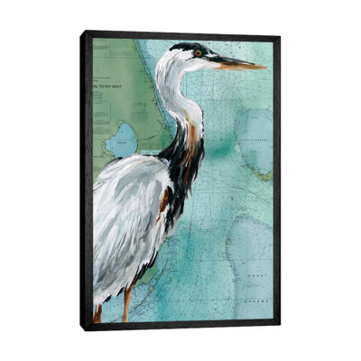 Key West Crane by Carol Robinson - Print on Canvas
