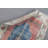 Handcrafted Turkish Prayer Rug in Blue Color with Antique Design Ideal for Gifting - Small Size Wool Rug with Islamic Influences