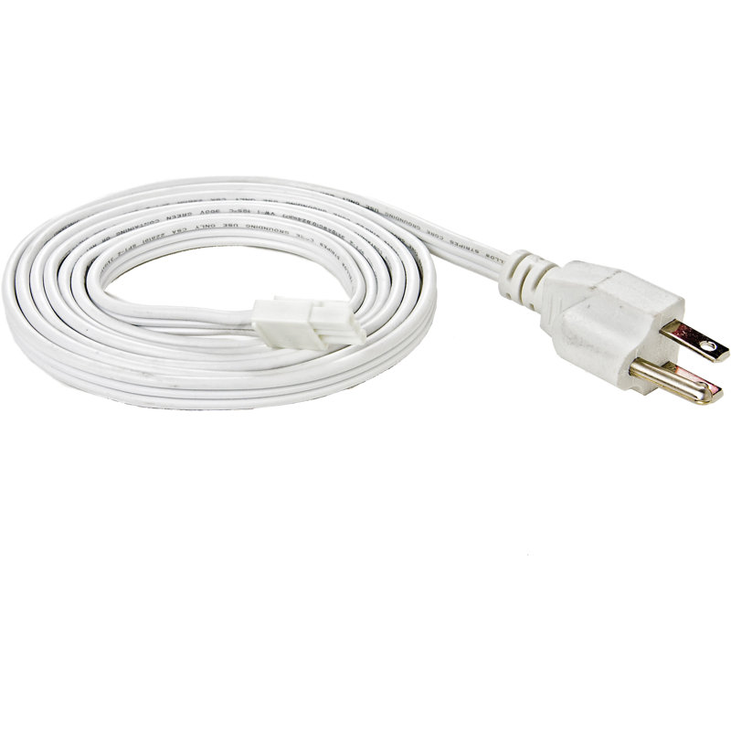 Statesboro MXInterLink4 72" Power Cord, White