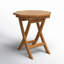 Table d'appoint en bois massif Anuu
