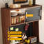 Armoire de rangement rétro en peuplier