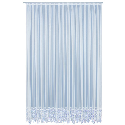 Nydia Semi Sheer Single Curtain Panel