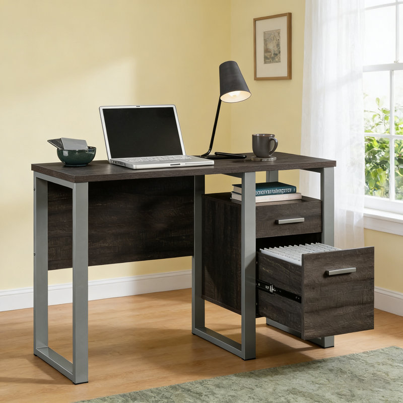 Panagoula Metal Base Computer Desk