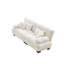 Chenille - siège de salon blanc - canapé 2 places avec coussins lombaires et confortables-1846808902-1846808896