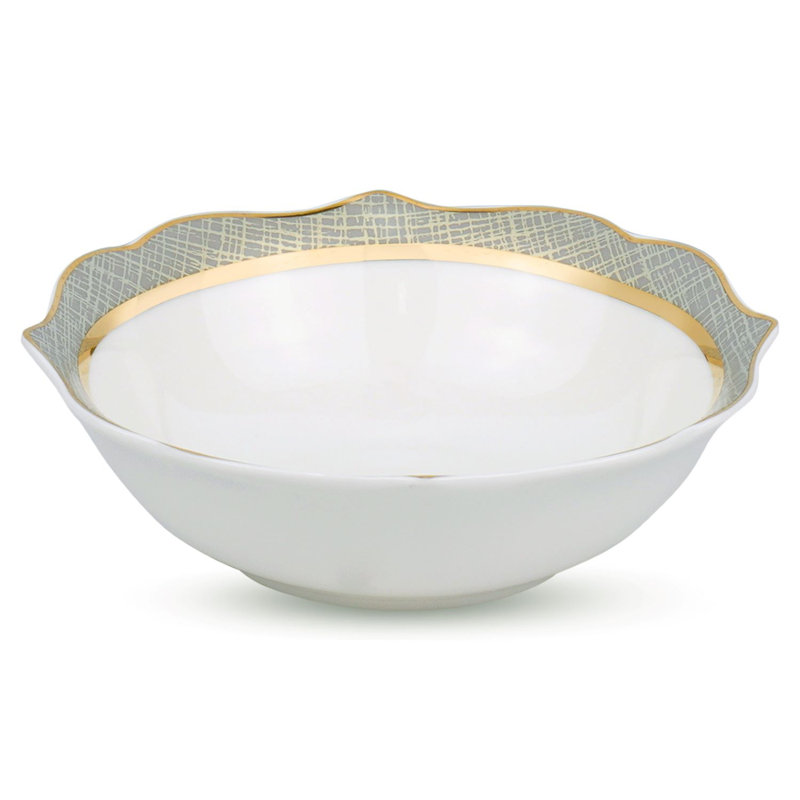Nova Bone China Salad Bowl 9"
