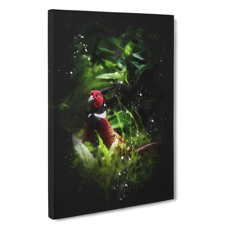 Pheasant Bird Vol.1 - Wrapped Canvas Print, 76cm H x 50cm W x 3cm D