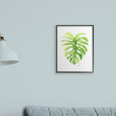" Monstera Leaf Tropical Plant " by Melissa Hyatt LLC