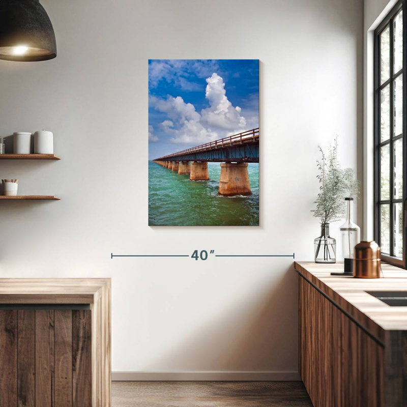 Lilie Old Seven Mile Bridge, H 36 po x l 24 po