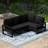 Patio 4-Piece Deep Seating Set With Frame-559020932-559020935
