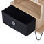 Clairville 39cm W Manufactured Wood Bedside Table-1035007345