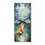 Renard sur un ciel nocturne - horloge murale pour enfants-1610049564