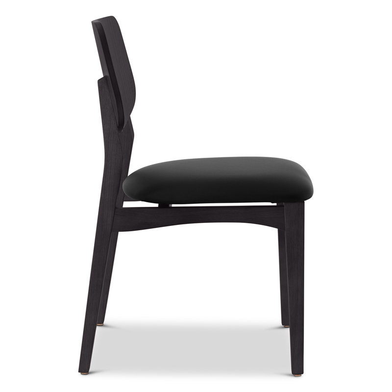Dyron Side Chair, Black/Ebano
