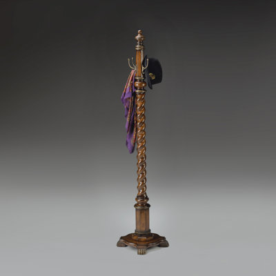 Plantation Cherry Freestanding Coat Rack