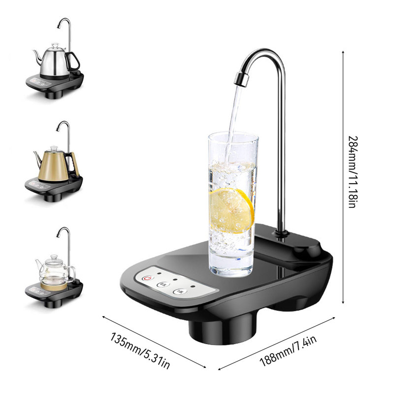 Pompe à eau potable automatique de 5 gallons (environ 15,7 litres) pour une bouilloire électrique de 1 à 5 gallons (environ 3,8 litres), cadeaux de Noël et du Nouvel An