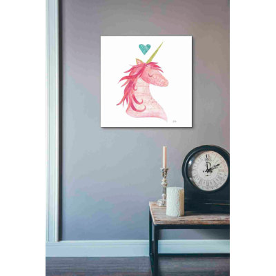 " Unicorn Magic I Heart Sq " by Melissa Averinos