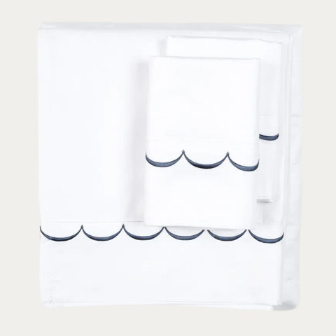 Camilo Scallop Sheet Set