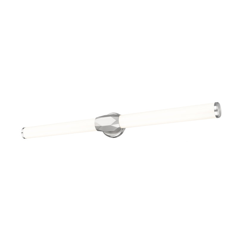 Éclairage pour meuble-lavabo Ismerai, Nickel brossé
