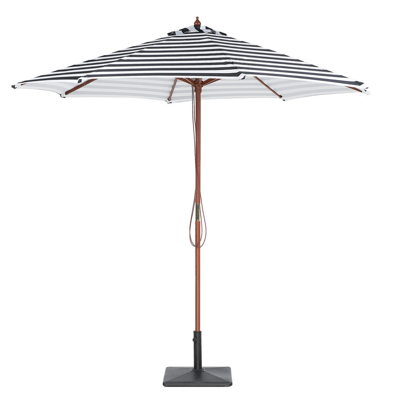 Egbert 260cm Market Parasol, Black