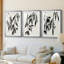 Wind Sway I - Impression personnalisée de qualité supérieure avec passe-partout - 3 pièces-612177925