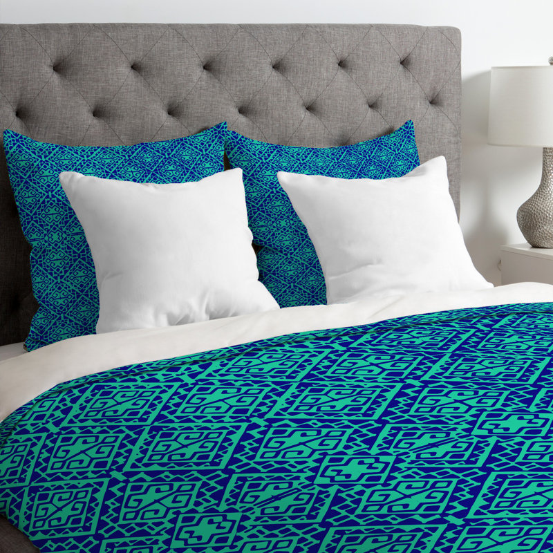 Aimee St Hill Geometric Shapes Duvet Cover, Queen Duvet Cover