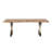 Fleener Sutherland 70 in. Wood and Metal Dining Table