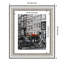 Cadre pour photo simple en bois Thalie