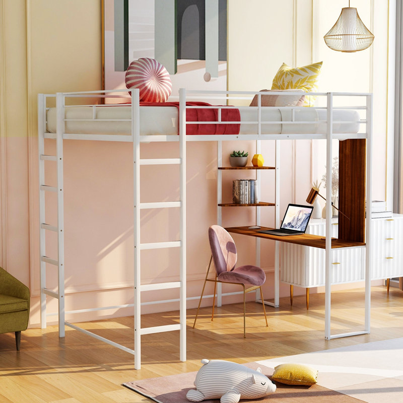 Lit pour enfants Aahyan, Complète, Blanc