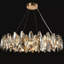 Beauchamps Crystal Chandelier with Glass Accents,K9 Crystal Raindrop Chandelier,Modern Chandelier Crystal Light-1633659098-1633659099