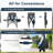 Folding Camping Directors Chair With Cooler Bag And Side Table