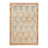 Classic One-of-a-Kind 4' 2" x 6' 1" Hand Knotted Area Rug