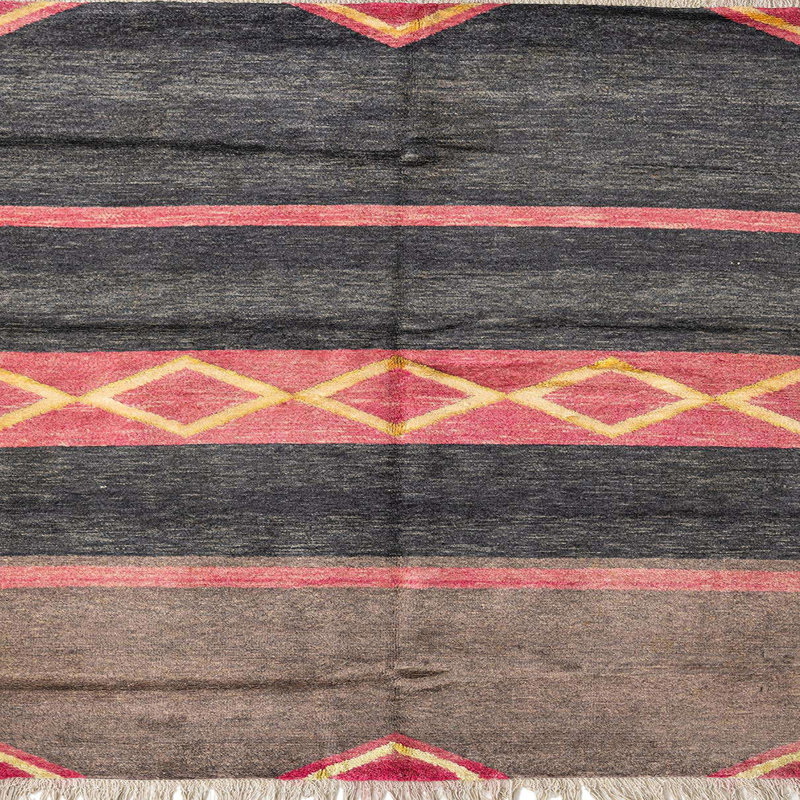 Abstract Indoor Rug, Square 5'