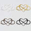 Love Heart - cadeau spécial à personnaliser en métal noir, doré, blanc et blanc-96929419-97623336-96929427