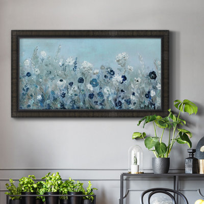 " Teal Light Garden " Oil Print