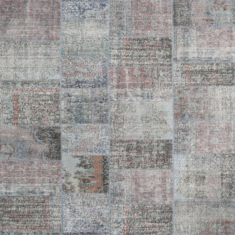 Tapis gris, Rond 6 pi