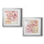 Contemporary Peony I - ensemble de 2 reproductions d'art sur toile-169399393-241571830-241571828