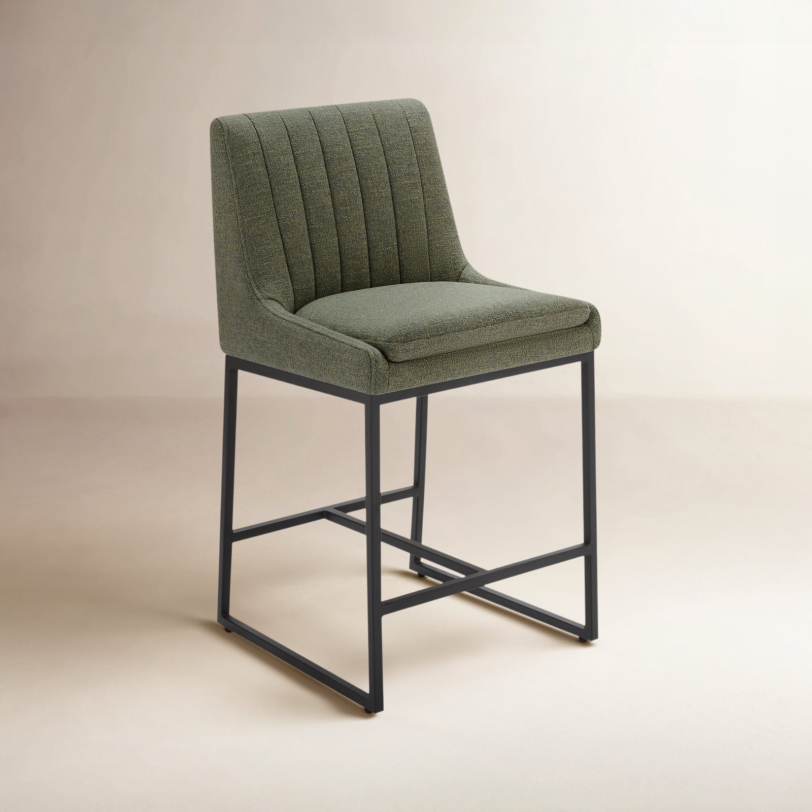 Winn 26" Bar Stool, Nathan Hemp Tweed