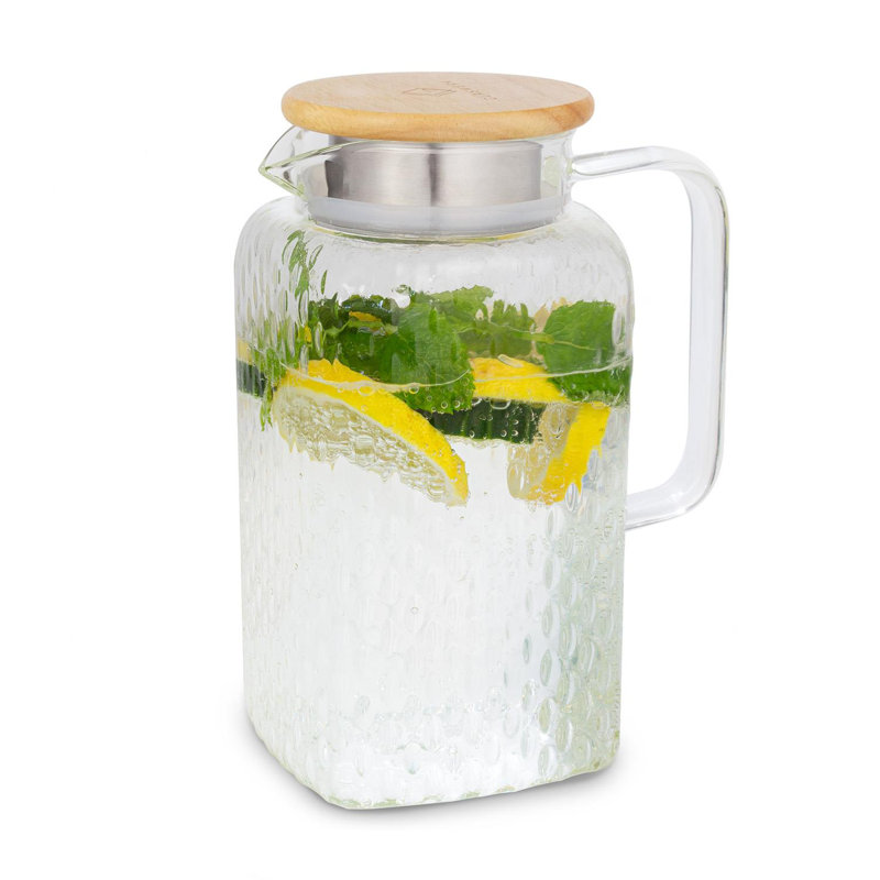 Glaswerk Livenza Water Jug, 11cm H x 21cm W x 16cm D