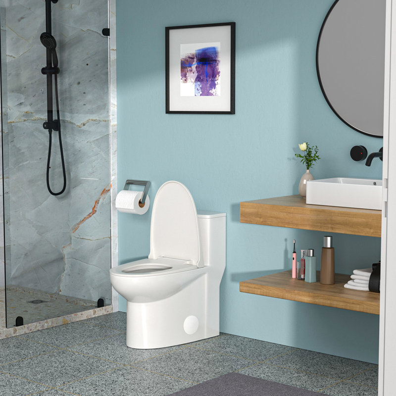 Toilette en céramique à double chasse avec performance durable et revêtement moderne facile d'entretien