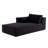 L shaped Modular Boneless Sectional Sectional Sofa with Side Table-337273809
