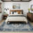 Boho Vintage Medallion Area Rug - Distressed Persian Style Soft Crystal Velvet Carpet For Living Room Bedroom-1885336224-1885336252