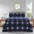 Navy Patchwork