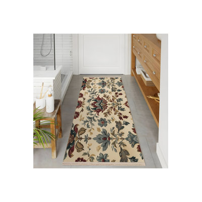 Annalyssia Cotton Washable Oriental Indoor / Outdoor Rug