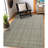 Hand Tufted Wool Plaid Indoor Rug-866326136