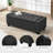 48.4" Upholstered Ottoman Bench With Storage-756231347