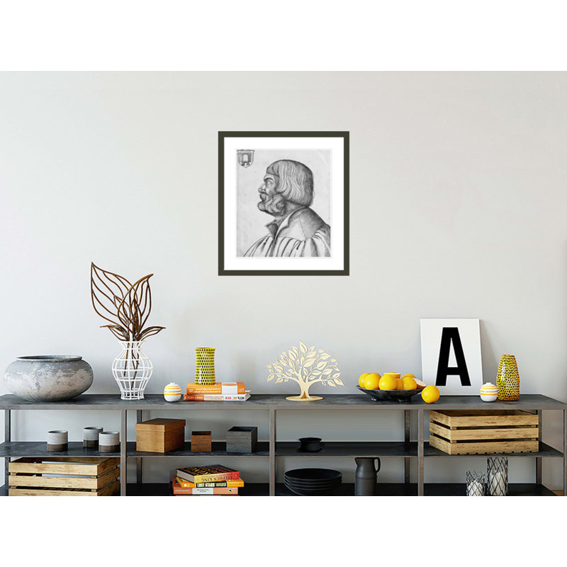 Autoportrait par Albrecht Dürer - Impression sur toile, H 25,91 po x l 23,5 po