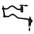 Kingston Brass Tudor Two-Handle 1-Hole Wall Mount Pot Filler Faucet-50385964