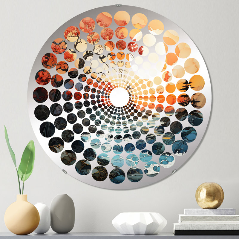 Circle Mirror, 23.6" x 23.6"