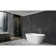 gaomon 30.3'' x 67.7'' Freestanding Soaking Acrylic Bathtub | Wayfair