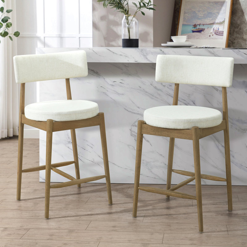 Mid Century Modern Counter Stools  (Sets Of 2)