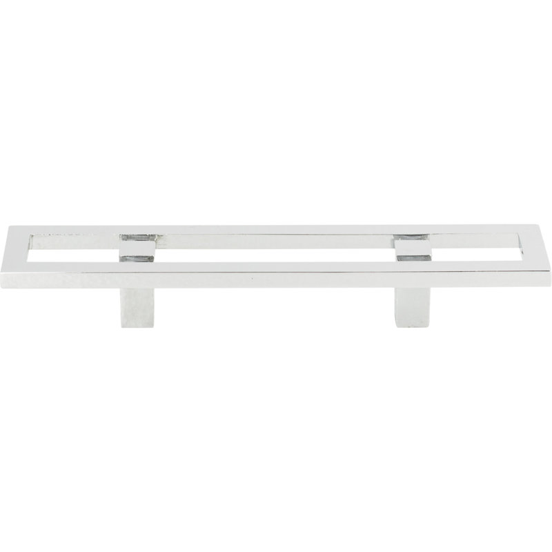 Nobu 3" Center to Center Bar Pull, Polished Chrome